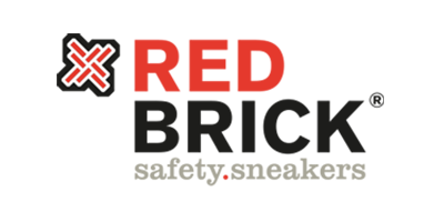redbrick safety sneakers logo