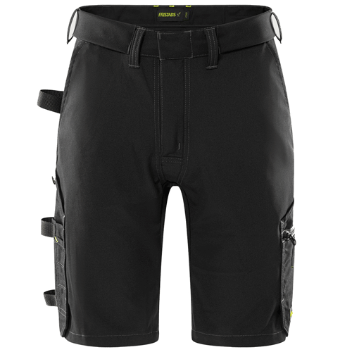 Fristads korte werkbroek 2803 GHST stretch - zwart