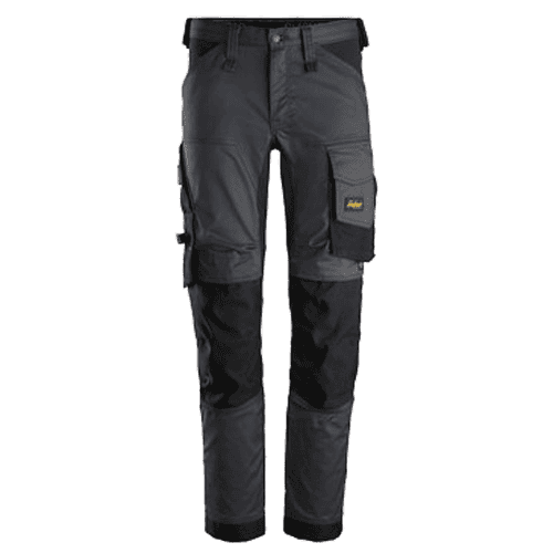 Snickers werkbroek AllroundWork stretch 6341 - steel grey/black