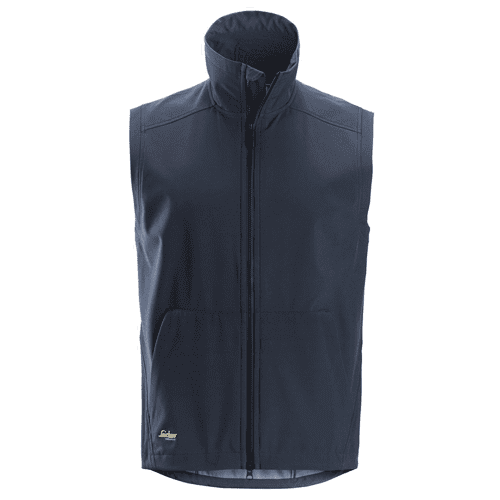 Snickers AllroundWork windproof softshell bodywarmer 4505 - navy