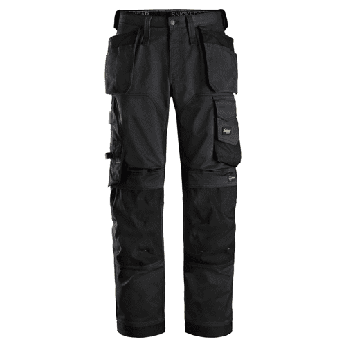 Snickers werkbroek AllroundWork stretch loose fit 6251 - black