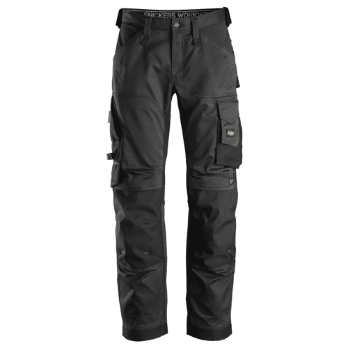 Snickers werkbroek AllroundWork stretch loose fit 6351 - black