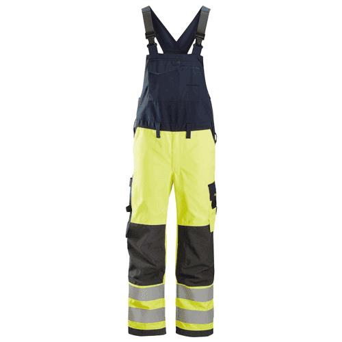 Snickers ProtecWork High Visibility B&B overall 6060 - yellow/navy