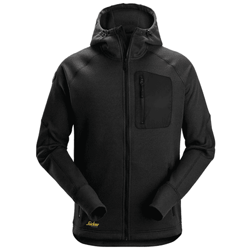 Snickers FlexiWork fleece hoodie 8041 - black