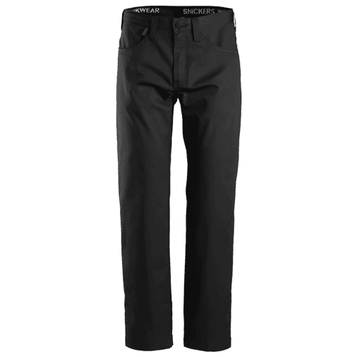 Snickers servicebroek Chino 6400 - zwart