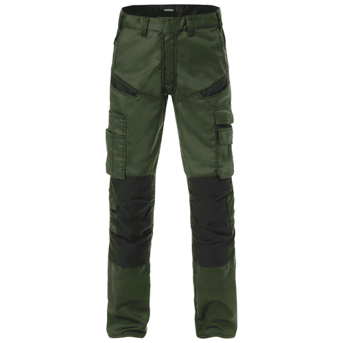Fristads werkbroek 2555 STFP - legergroen/zwart