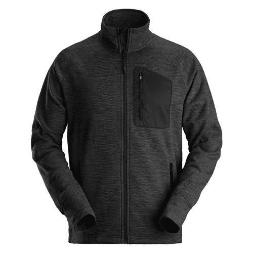 Snickers FlexiWork fleecejack - black