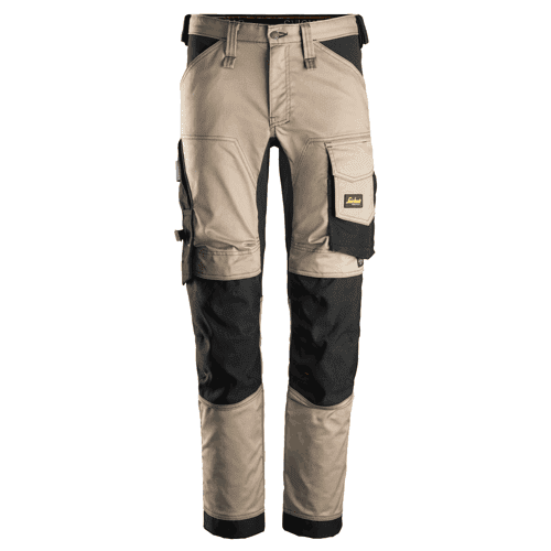 Snickers werkbroek AllroundWork stretch 6341 - khaki/black