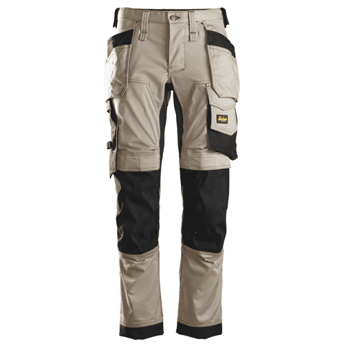 Snickers werkbroek AllroundWork stretch 6241 - khaki/black