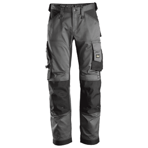Snickers werkbroek AllroundWork stretch loose fit 6351 - grey/black