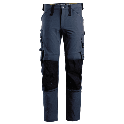 Snickers werkbroek Full Stretch 6371 - navy/black