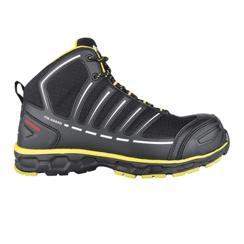 Toe Guard werkschoenen Jumper S3 - zwart/geel