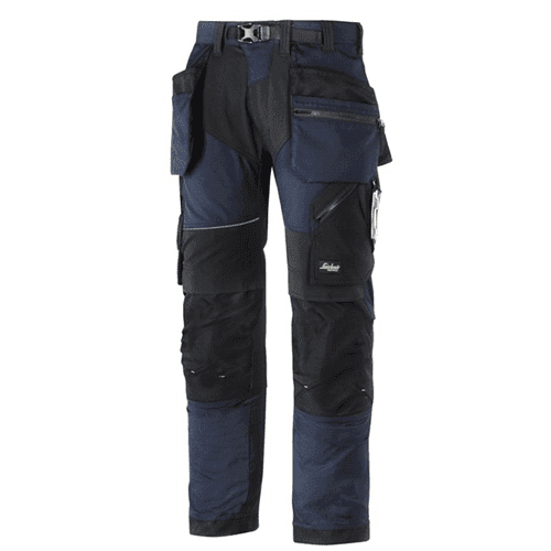 Snickers werkbroek+ FlexiWork 6902 - navy/black