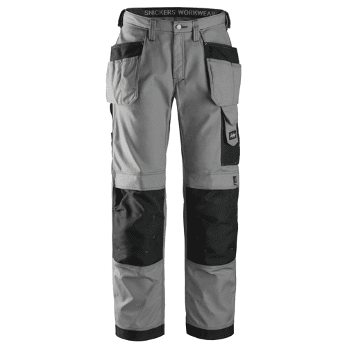 Snickers werkbroek Rip-Stop 3213 - grey/black