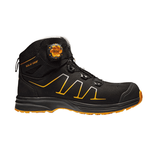 Solid Gear werkschoenen Reckon S3 - zwart/oranje
