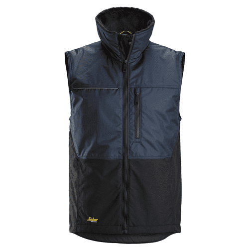 Snickers AllroundWork winter bodywarmer 4548 - navy/black