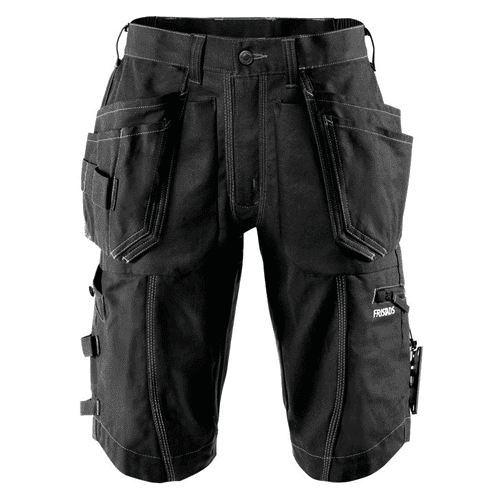Fristads korte stretchbroek 2607 FASG - zwart