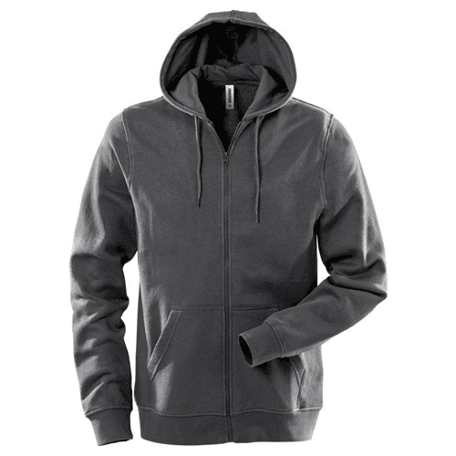 Fristads sweatshirt met capuchon 1736 SWB - donkergrijs