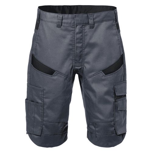 Fristads korte werkbroek 2562 STFP - grijs/zwart