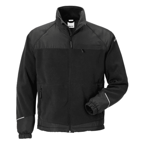 Fristads winddicht fleecejack 4411 FLE, zwart
