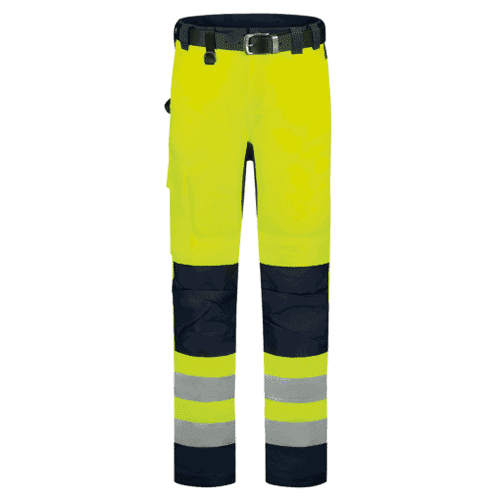 Tricorp werkbroek High Vis bicolor - fluor yellow-ink