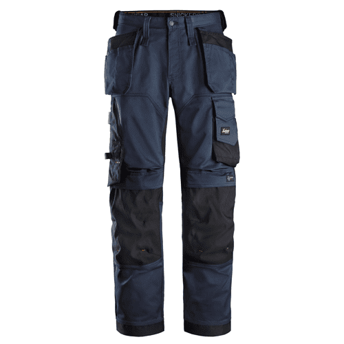 Snickers werkbroek AllroundWork stretch loose fit 6251 - navy/black