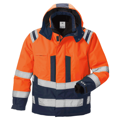 Fristads High Vis Airtech® winterjack 4035 GTT - oranje/blauw