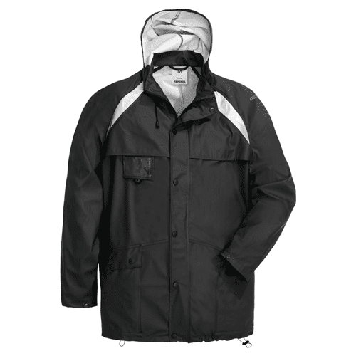 Fristads regenjack 432 RS - zwart