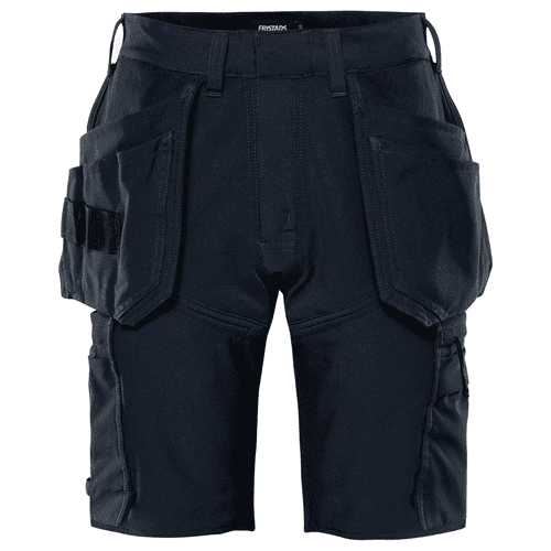 Fristads korte werkbroek stretch 2598 LWS - donker marineblauw