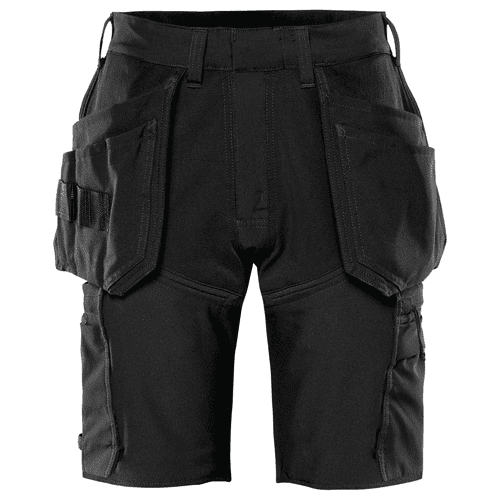 Fristads korte werkbroek stretch 2598 LWS - zwart