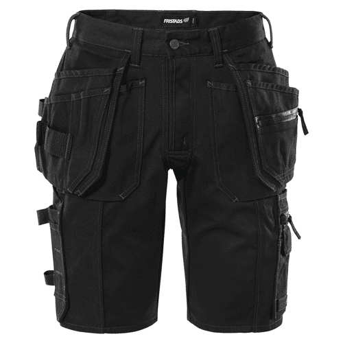 Fristads korte werkbroek stretch 2532 GCYD - zwart