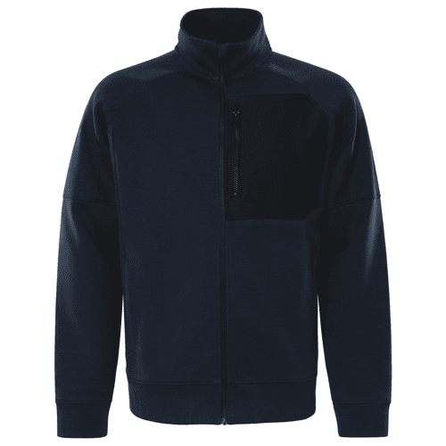 Fristads sweatjack 7830 GKI - donker marineblauw
