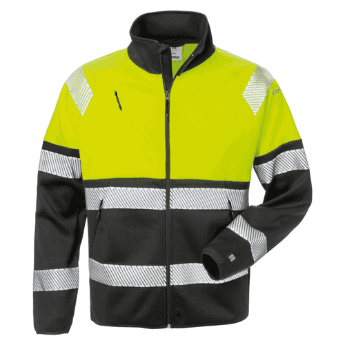 Fristads High Vis sweatjack 4517 SSL - geel/zwart
