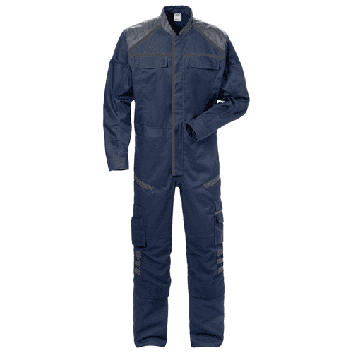 Fristads overall 8555 STFP - marineblauw/grijs