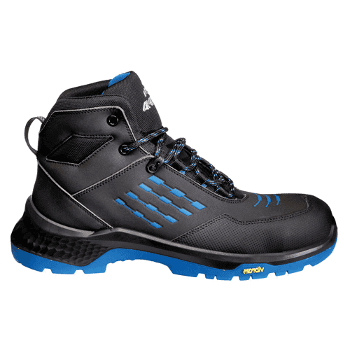 Emma werkschoenen CrossForce X High XD S3 - zwart/blauw