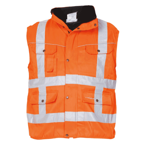 Hydrowear bodywarmer Beaver Aken RWS - oranje