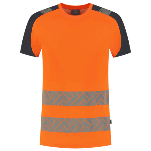 Tricorp Redefined T-shirt Hi-Vis - oranje/ink