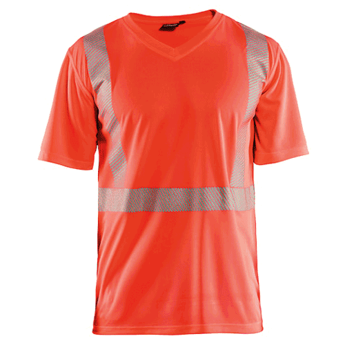Blåkläder UV T-shirt 3386 High Vis - rood