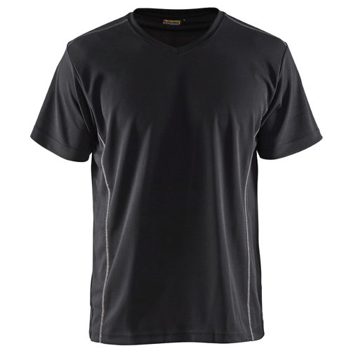 Blåkläder UV T-shirt V-hals 3323 - zwart