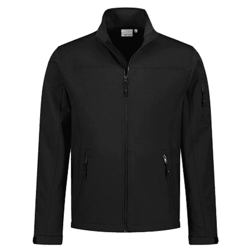 Santino softshell jack Santo - black