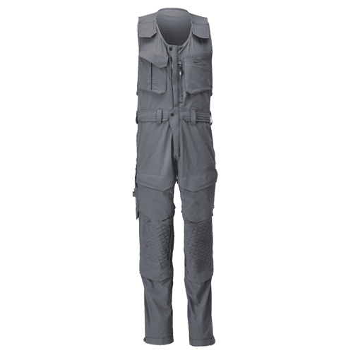 Mascot bodybroek met kniezakken Customized 22069 - steengrijs