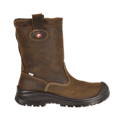 Sixton werklaarzen Montana S3 wol - bruin