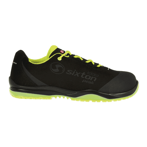 Sixton werkschoenen Cuban S3 - zwart/geel