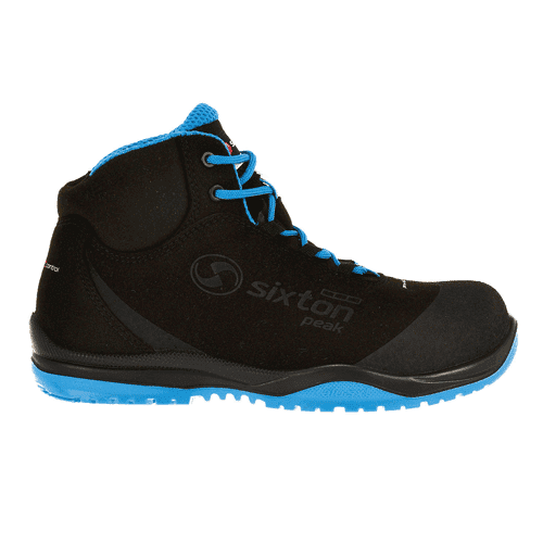 Sixton werkschoenen Cuban High S3 - zwart/blauw