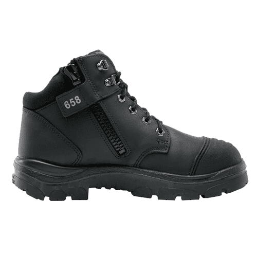 Steel Blue werkschoenen Parkes ZIP S3 met kruipneus - zwart