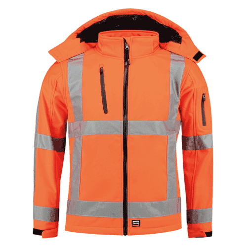 Tricorp softshell jas RWS - fluor orange