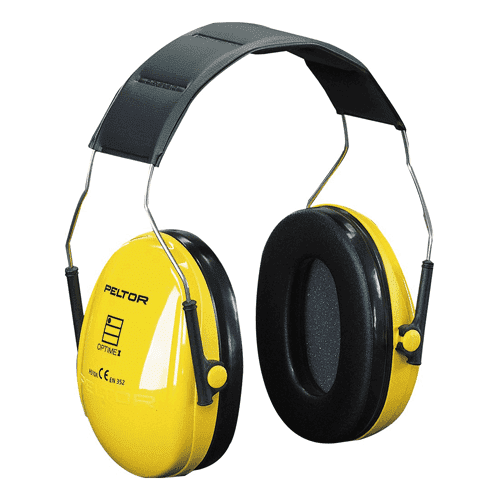 3M Peltor Optime I H510A gehoorkap met hoofdband
