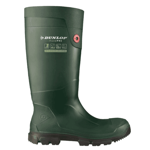 Dunlop werklaarzen Purofort FieldPRO S5 - groen
