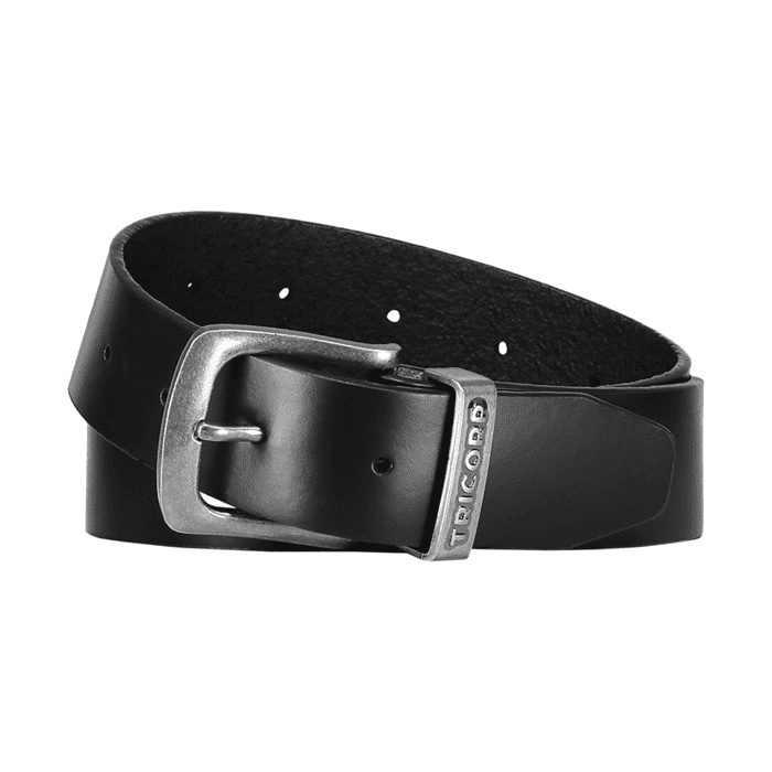 Tricorp lederen riem - black