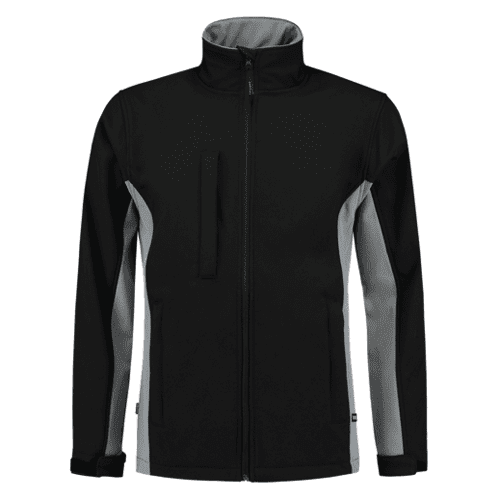 Tricorp softshell jack bi-color - black/grey
